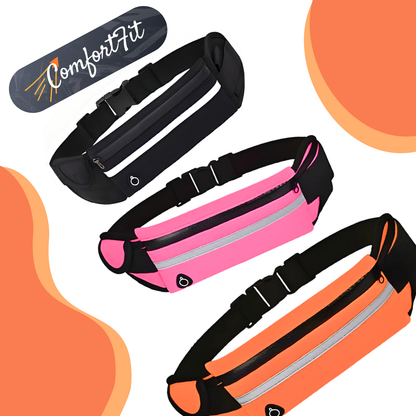 ComfortFit™ Running Belt – Phone & Essentials Waist Pouch