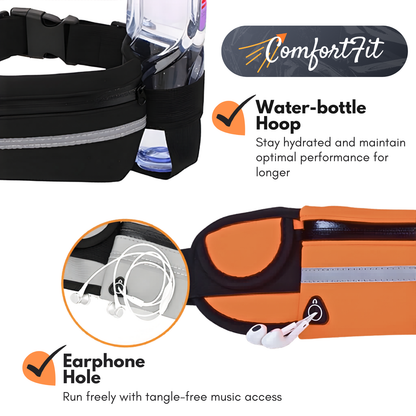 ComfortFit™ Running Belt – Phone & Essentials Waist Pouch
