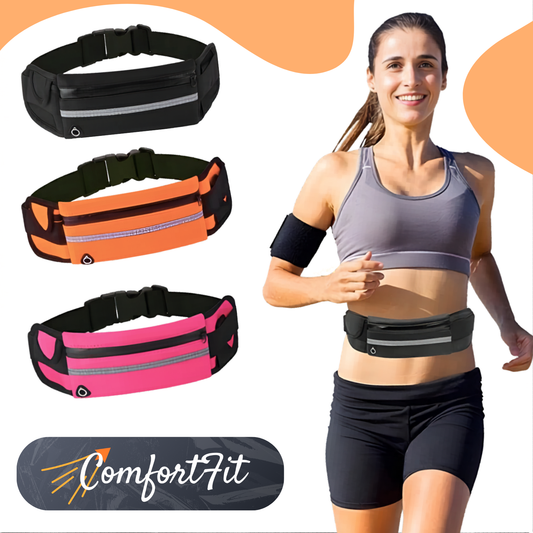 ComfortFit™ Running Belt – Phone & Essentials Waist Pouch