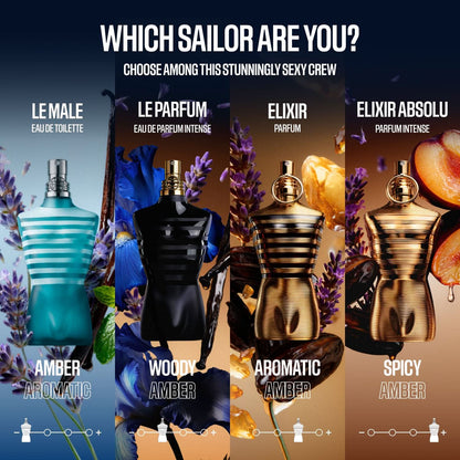 Jean Paul Gaultier Le Male Elixir Parfum – For Men (125ml)