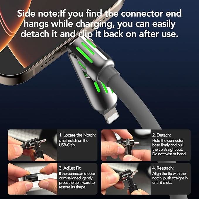 ChargeMax™ 240W Universal Cable