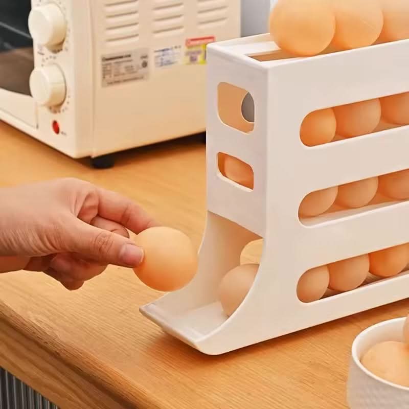 EggFlow™ Premium Refrigerator Egg Organizer
