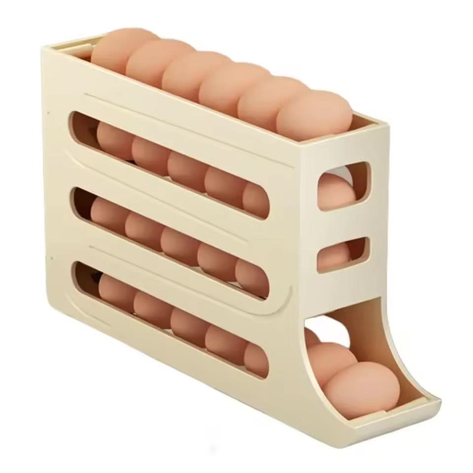EggFlow™ Premium Refrigerator Egg Organizer