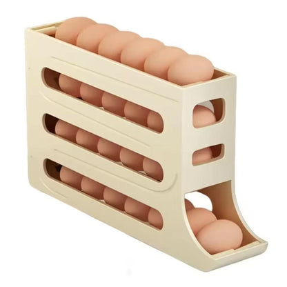 EggFlow™ Premium Refrigerator Egg Organizer