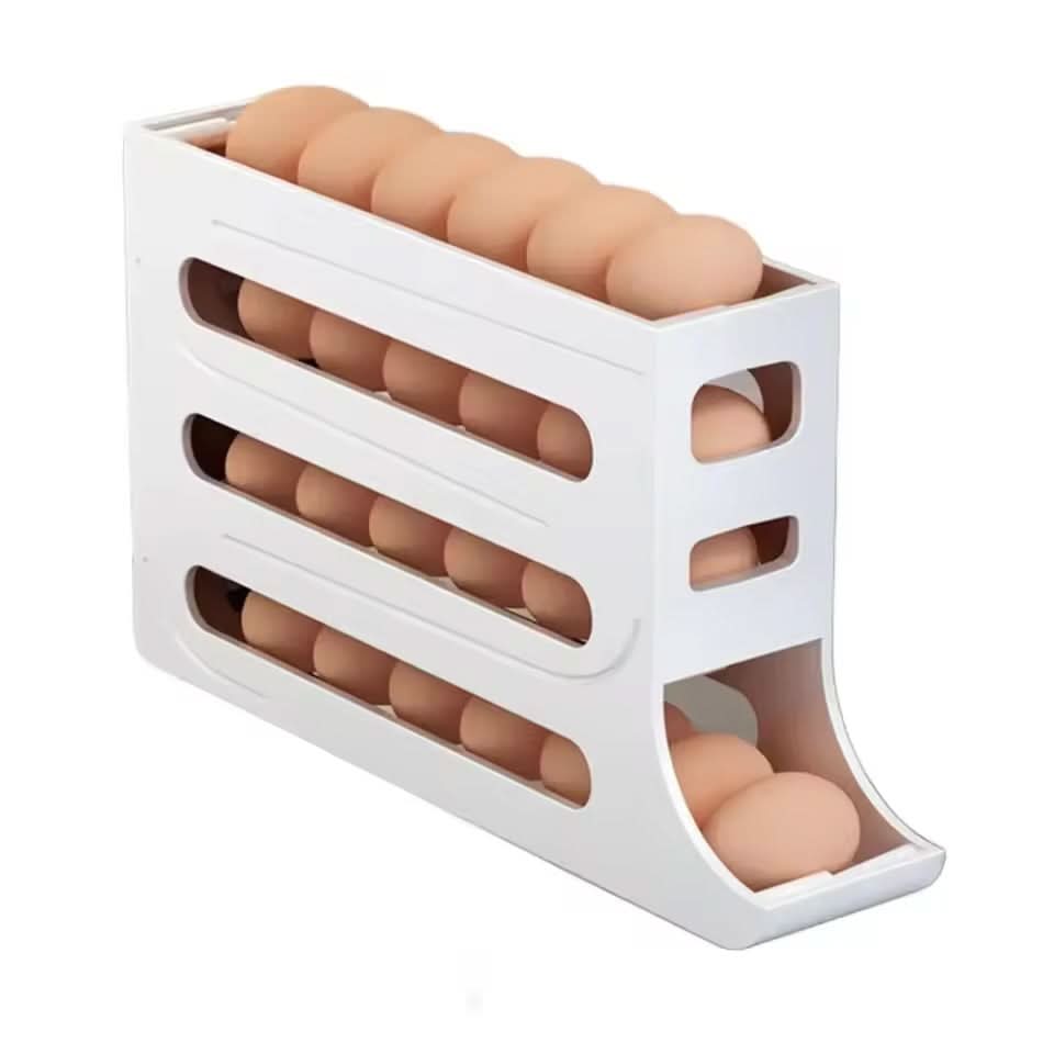 EggFlow™ Premium Refrigerator Egg Organizer