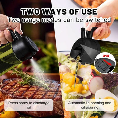 Premium 2-in-1 Oil Dispenser & Spray Bottle